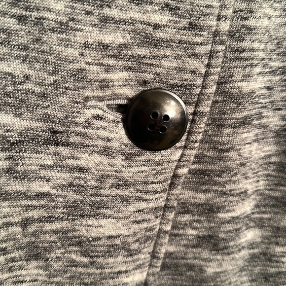 CAbi Ponte Military Button Down Grey Jacket Size Large - Picture 3 of 5